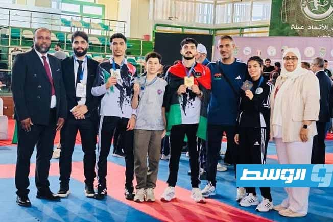 بوقرين يعتلي منصة التتويج.. ليبيا تحصد ذهبية البحر المتوسط للكاراتيه في الإسكندرية