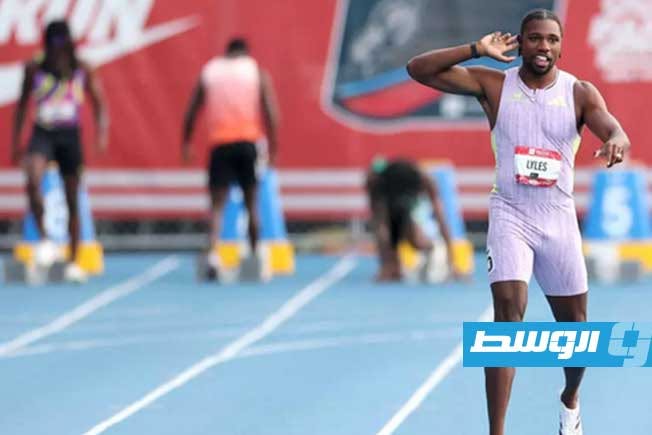 لايلز يحقق أسرع زمن عالمي هذا العام ويتوج ببطولة الولايات المتحدة في سباق 100 متر