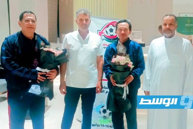 مصراتة تستقبل رئيس الاتحاد الآسيوي لكرة القدم المصغرة لبحث آفاق التعاون مع ليبيا