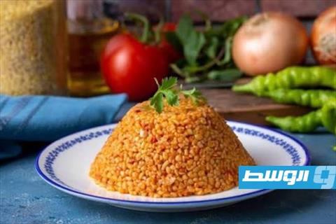 برغل بالطماطم والمفروم