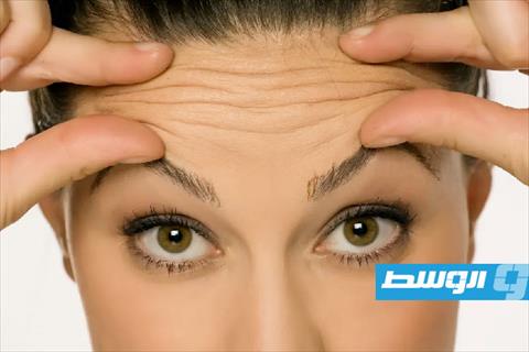 النشا والجزر لشد تجاعيد الجبهة