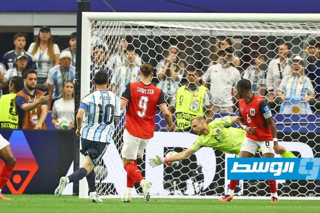 الأرجنتين إلى دور الـ32 في كأس العالم بثنائية قياسية للأسطورة ميسي في مرمى النمسا