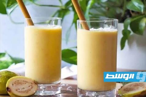 سموزي الجوافة بالحليب
