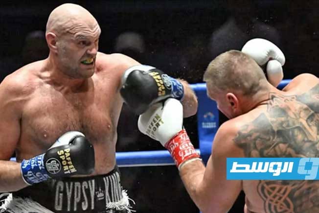 فيوري يقترب من نزال الأحلام بعد إسقاط فاخ.. ويشكك في استعداد جوشوا للمواجهة