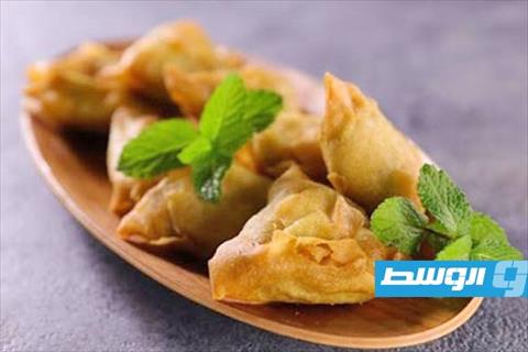 سمبوسك الجبن والنعناع