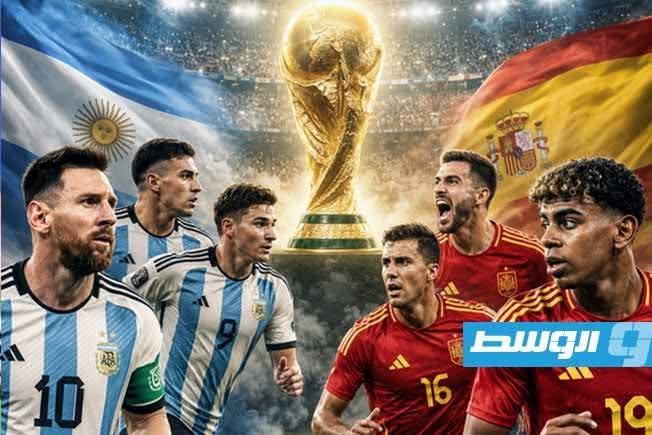 تعرف على التشكيل الأقرب للأرجنتين وإسبانيا في نهائي مونديال 2026
