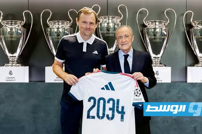 تمديد التعاون بين ريال مدريد و«أديداس» حتى 2034