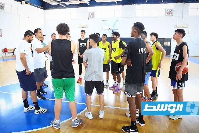 تجمع تدريبي لانتقاء ناشئي المنتخب الليبي لكرة السلة استعدادا للاستحقاقات الدولية
