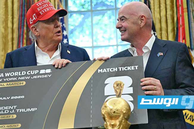 «فرانس برس»: ترامب اتصل بإنفانتينو وطلب مراجعة البطاقة الحمراء لبالغون
