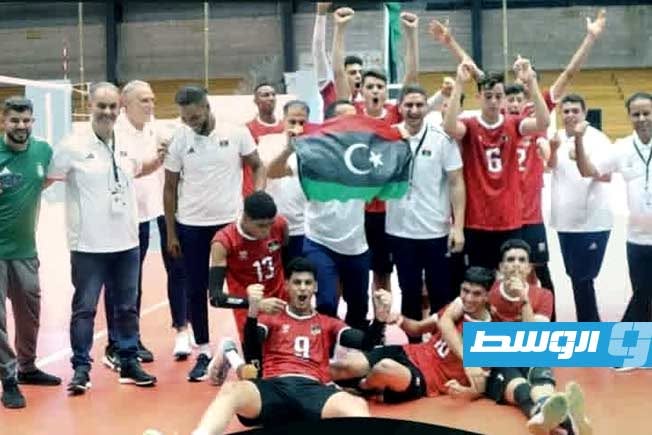 22 لاعبًا في معسكر المنتخب الليبي للكرة الطائرة تحت 18 عامًا